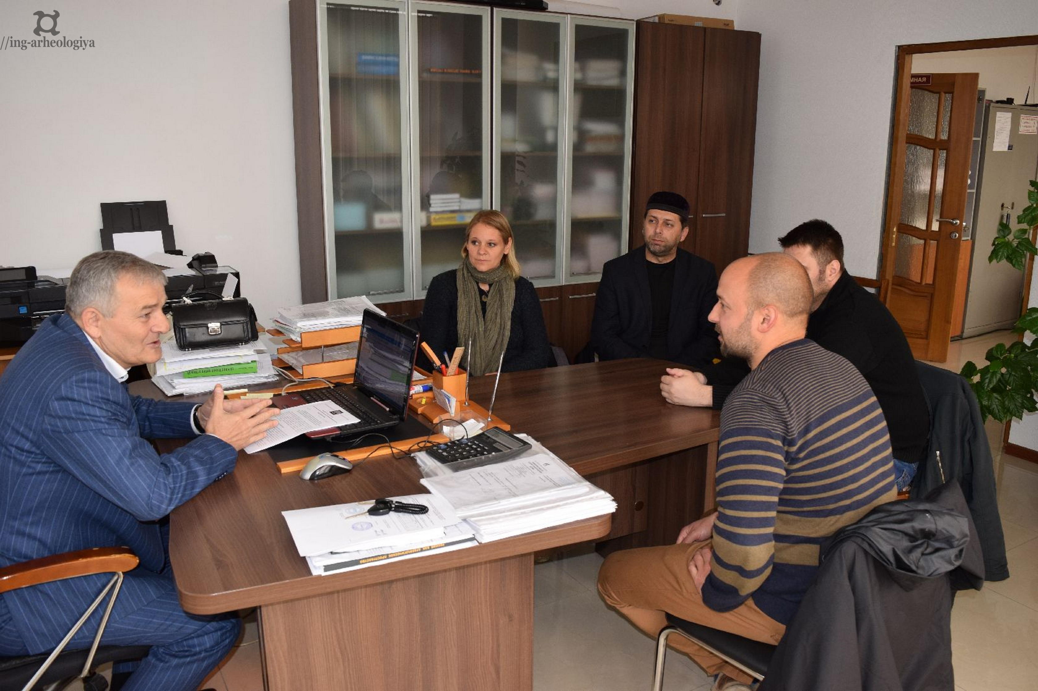 Венгерские и румынские археологи в Ингушетии